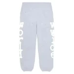 Grey Sp5der Beluga Sweatpants