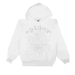 White Sp5der Edition Hoodie